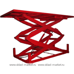 Стационарный подъемный стол с двойными ножницами <nobr>Lema LM HCL-0.1-1.2</nobr>