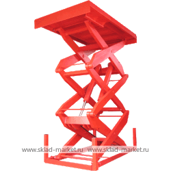 Стационарный подъемный стол с тройными ножницами <nobr>Lema LM HCL-0.5-3.5</nobr>