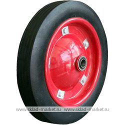 Разборное стальное колесо без кронштейна с литой резиной <nobr> SR 2500</nobr>